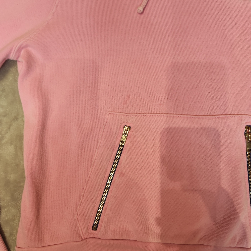 Aviator Nation Pink Hoodie with Small Logo - Picture 2 of 9